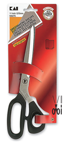 KAI Cut 5275 Professional Tailor Scissors Straight Blade 27.5cm